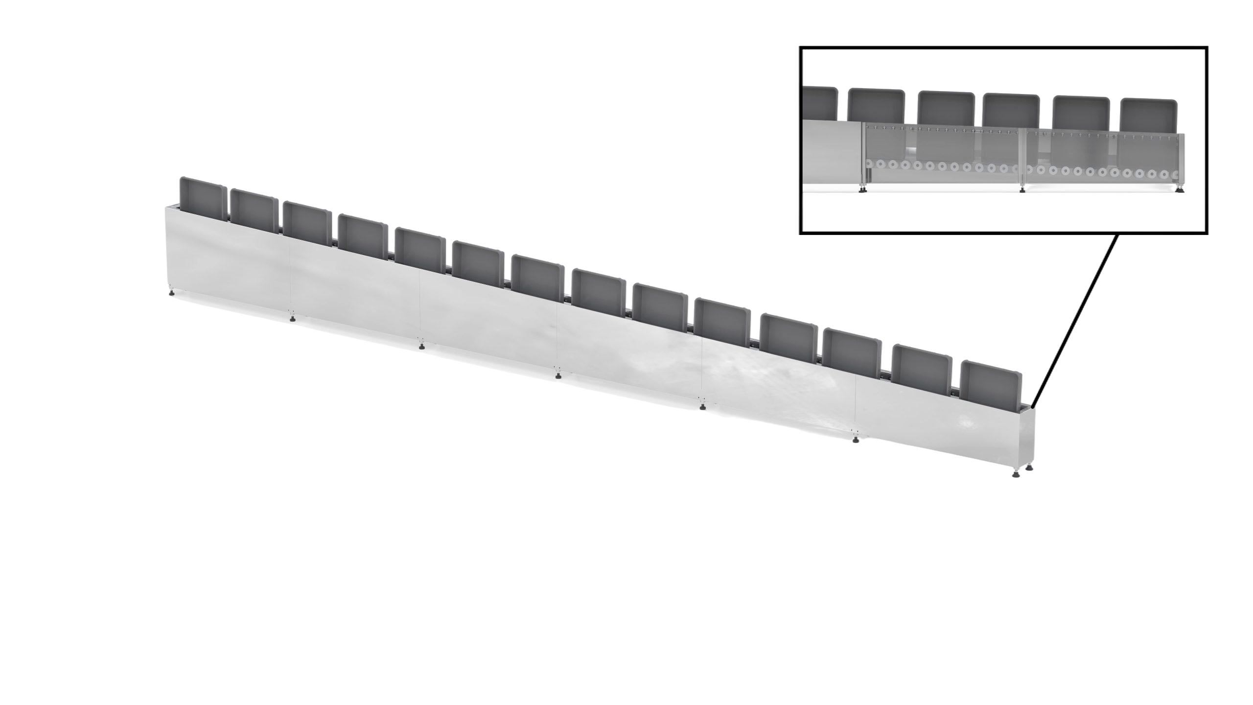 Teknik Döküm | Motorize Konveyörler