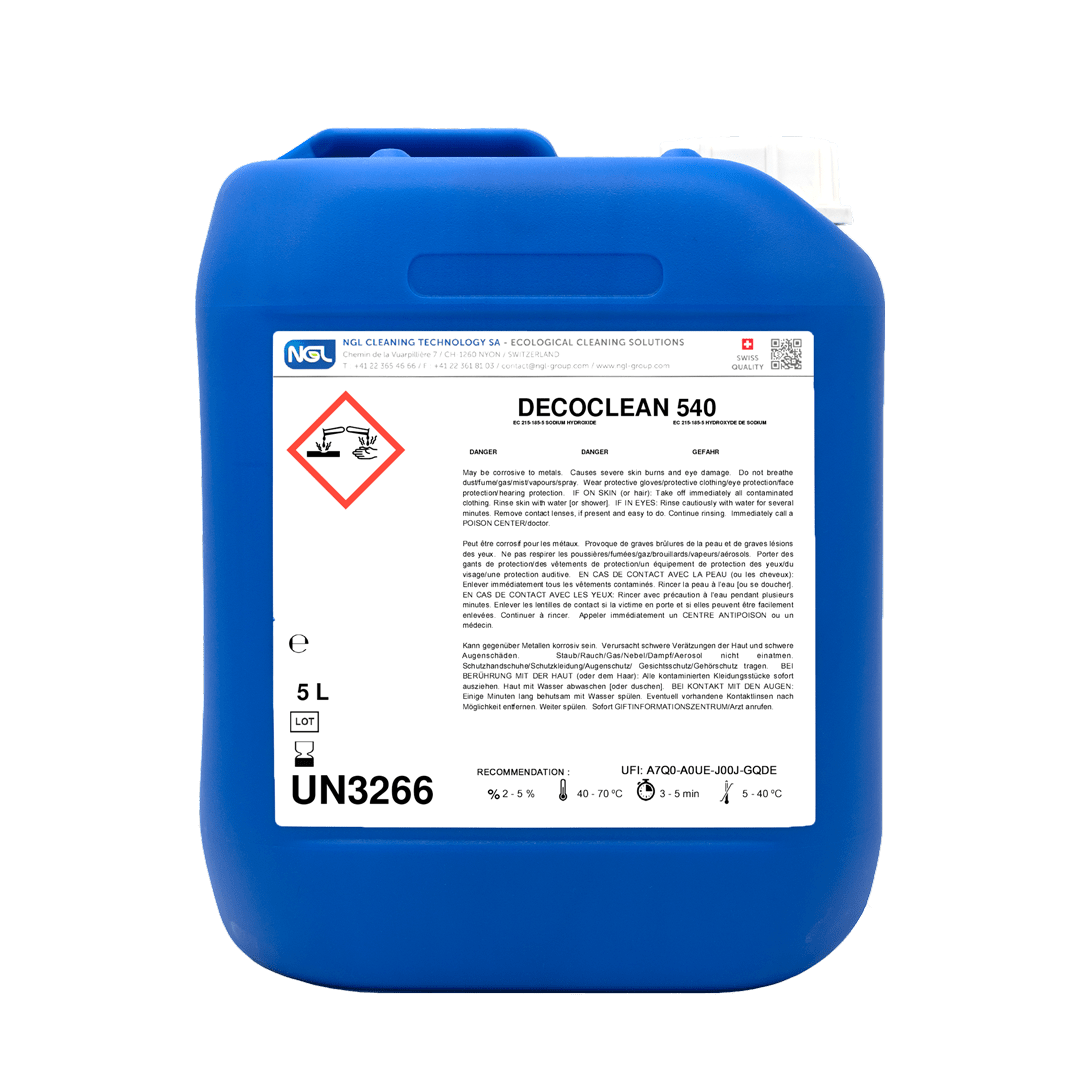 Teknik Döküm | NGL Temizleme Kimyasalları